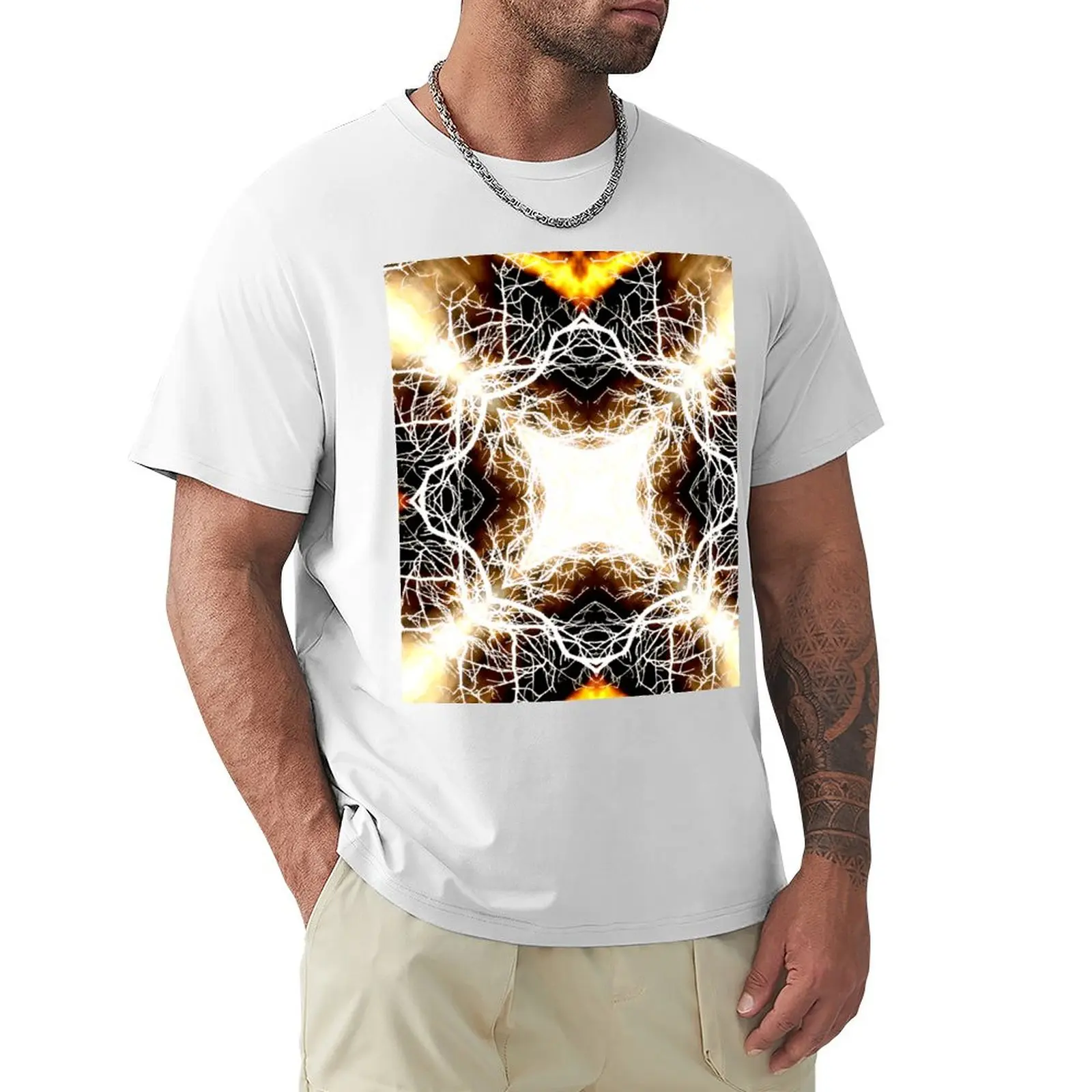 Pattern Tile 6 T-shirt plain customizeds customs workout shirts for men