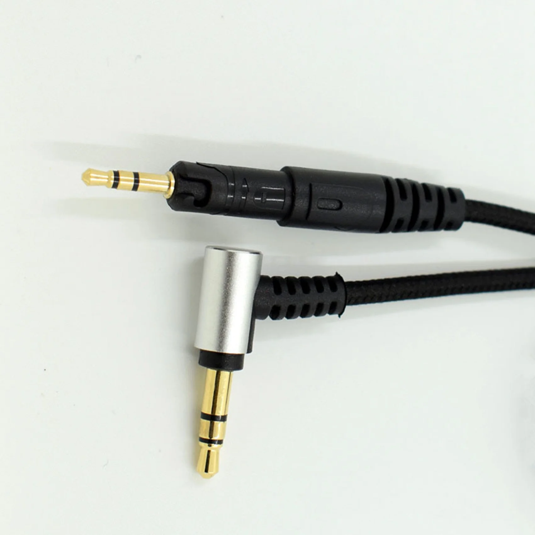 2X Replacement Audio Cable For Audio-Technica ATH-M50X M40X Headphones Fits Many Headphones-TCE