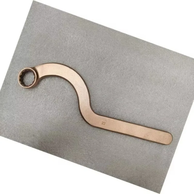 

Non Sparking Tools Aluminum Bronze Radius Ring Wrench 14mm