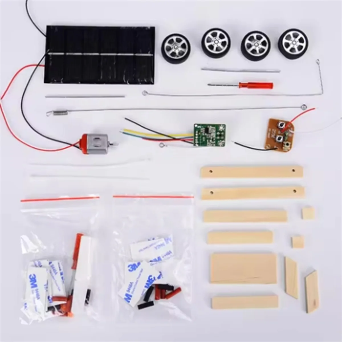 Assemble Solar Car Creative Inventions Motor Ability Of Children Active Thinking DIY Electronic Kit Technology Toys For Kids image 3