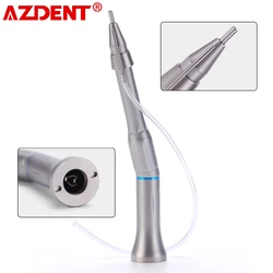 AZDENT Handpiece cirúrgico de baixa velocidade, 20 Degree Odontologia Implante Equipamento, 1:1 Drive Straight Head Operação Handpiece