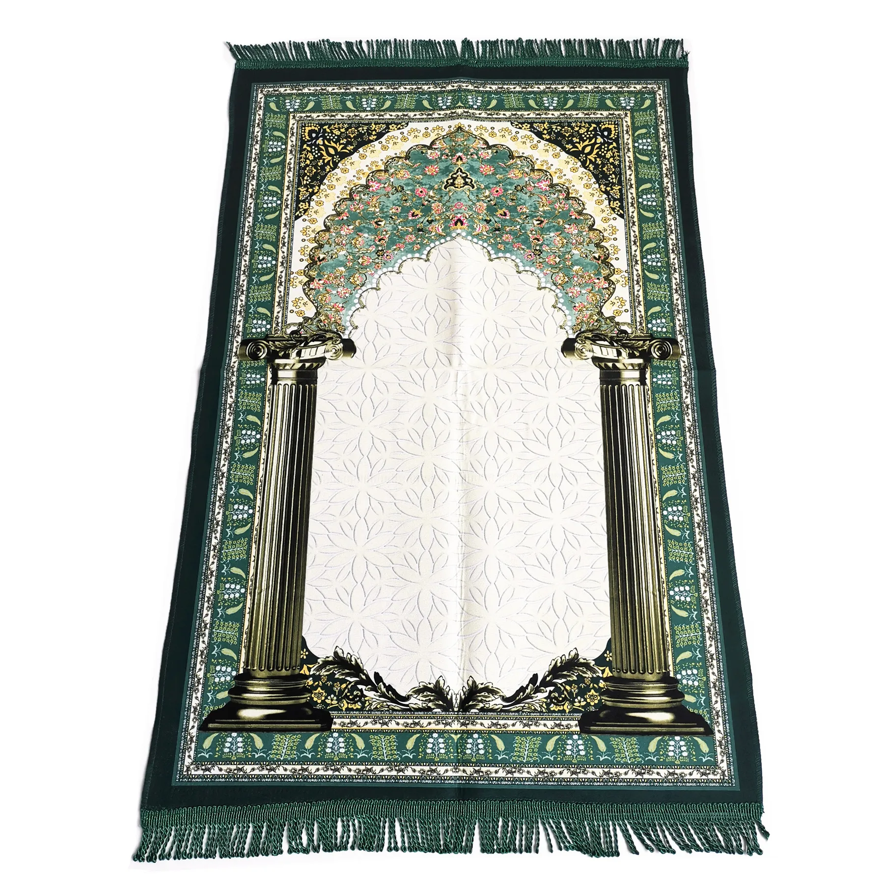 Islam Portable Prayer Rug Muslim Prayer Mat Arabic Hajji Sejadah Janamaz 70x110cm