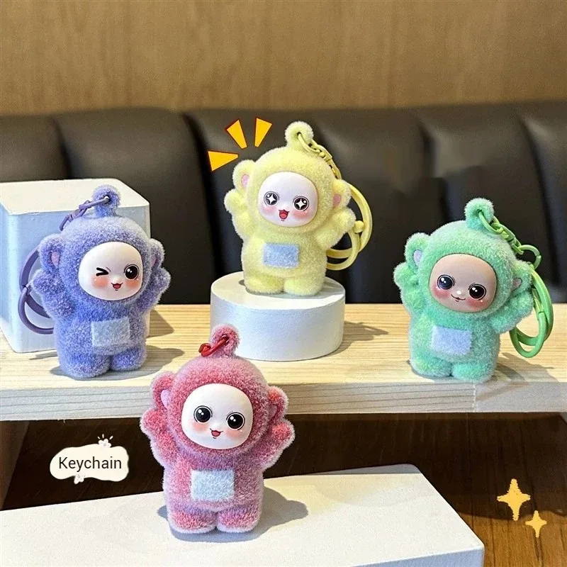 

Five Color Baby Series Cartoon Keychains, Cute Dolls, Couple Schoolbags And Pendants,Small Pendants, Trendy Children's Gifts