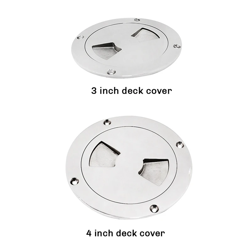 

Stainless Round Non Slip Inspection Hatch Deck Plate With Detachable Boat Accessories Cover For Marine Boat Yacht