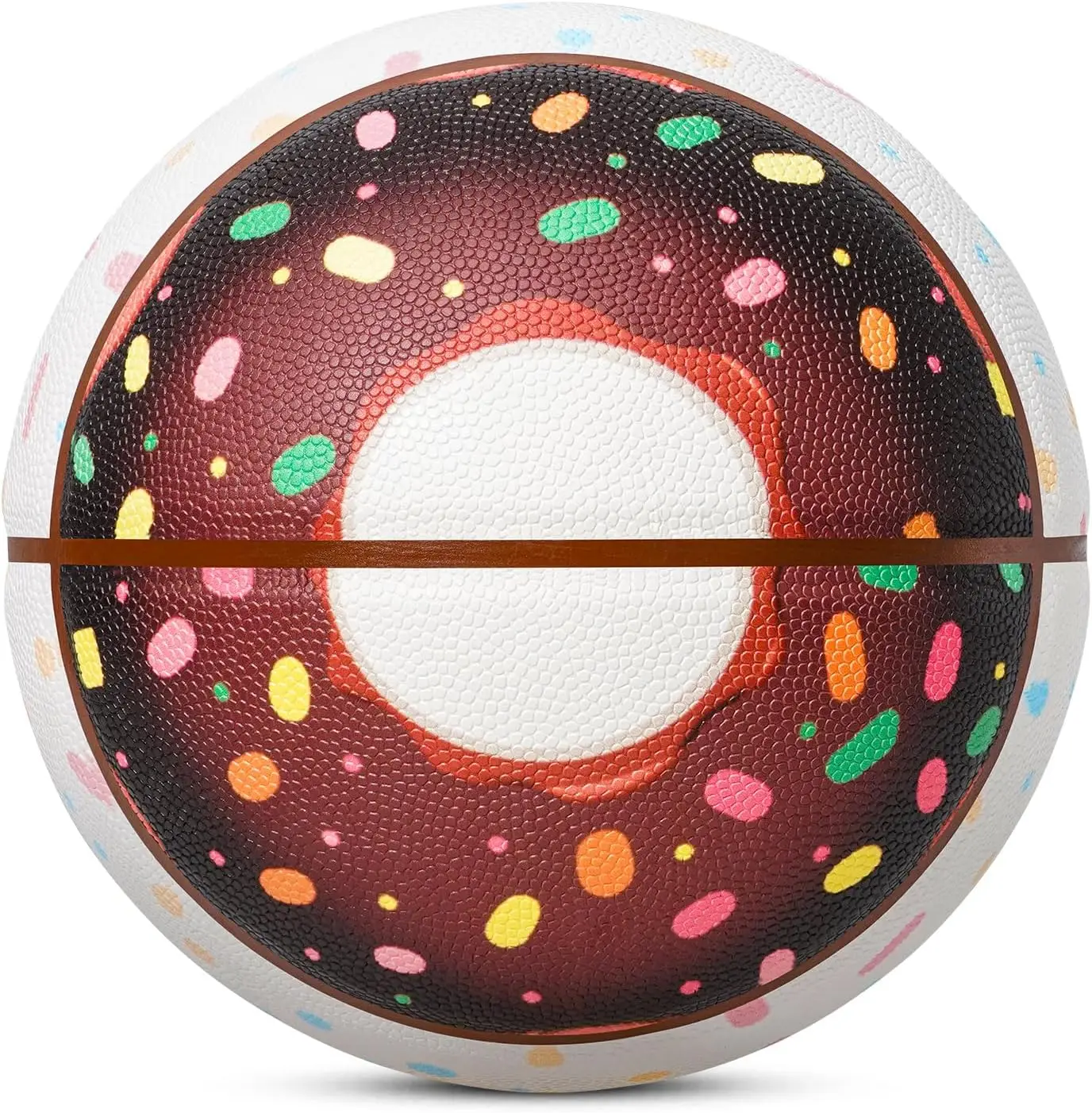 

Kuangmi Food Theme Basketball, Official Size 7(29.5"), Novelty & Funny Streetball, for Indoor and Outdoor