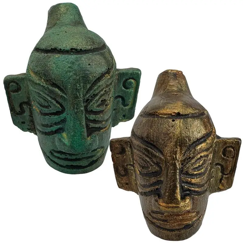 Aztec Death Whistle Retro Prank Screaming Whistle Toy Realistic Shape Mysterious Whistle for Themed Parties Cosplay Parties