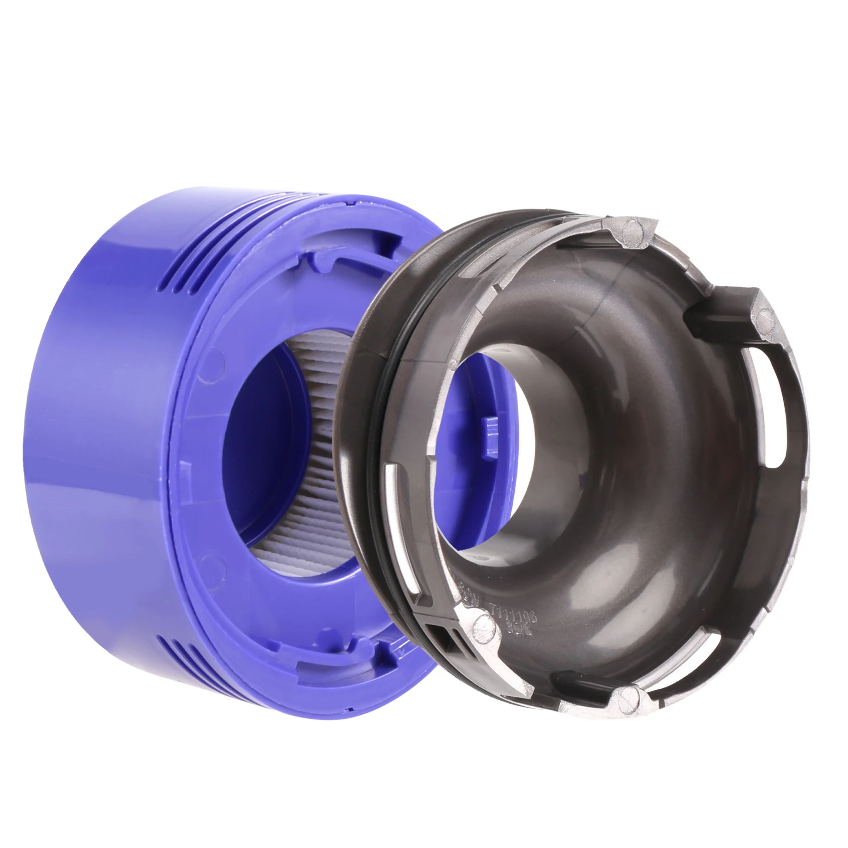 BAAN-Kit Filter Belakang Penutup Belakang Motor untuk Aksesori Penyedot Debu Dyson V7 V8 Filter Belakang Penutup Belakang Motor