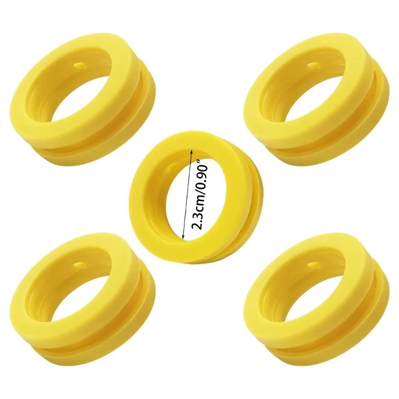 Bộ 5 Có Thể Thay Thế Được Đơn Vị Dự Phòng Đệm O Nhẫn Máy Miếng Đệm Nhẫn Silicon Nhẫn Cho Nước Máy Trang Sức Giọt