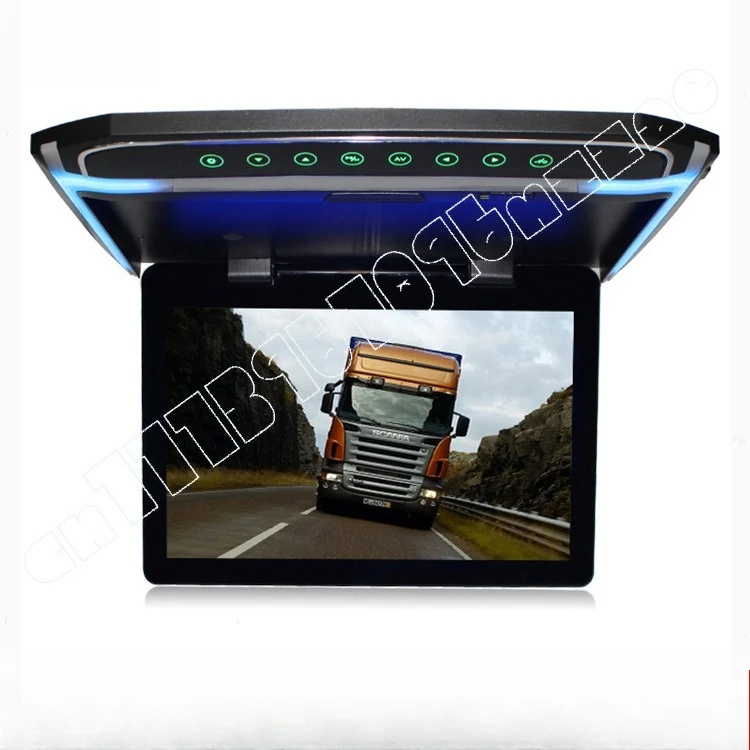 Ultra-thin 10.1-inch Ceiling Display, Flip Ceiling Display MP5 Player HDMI Car TV