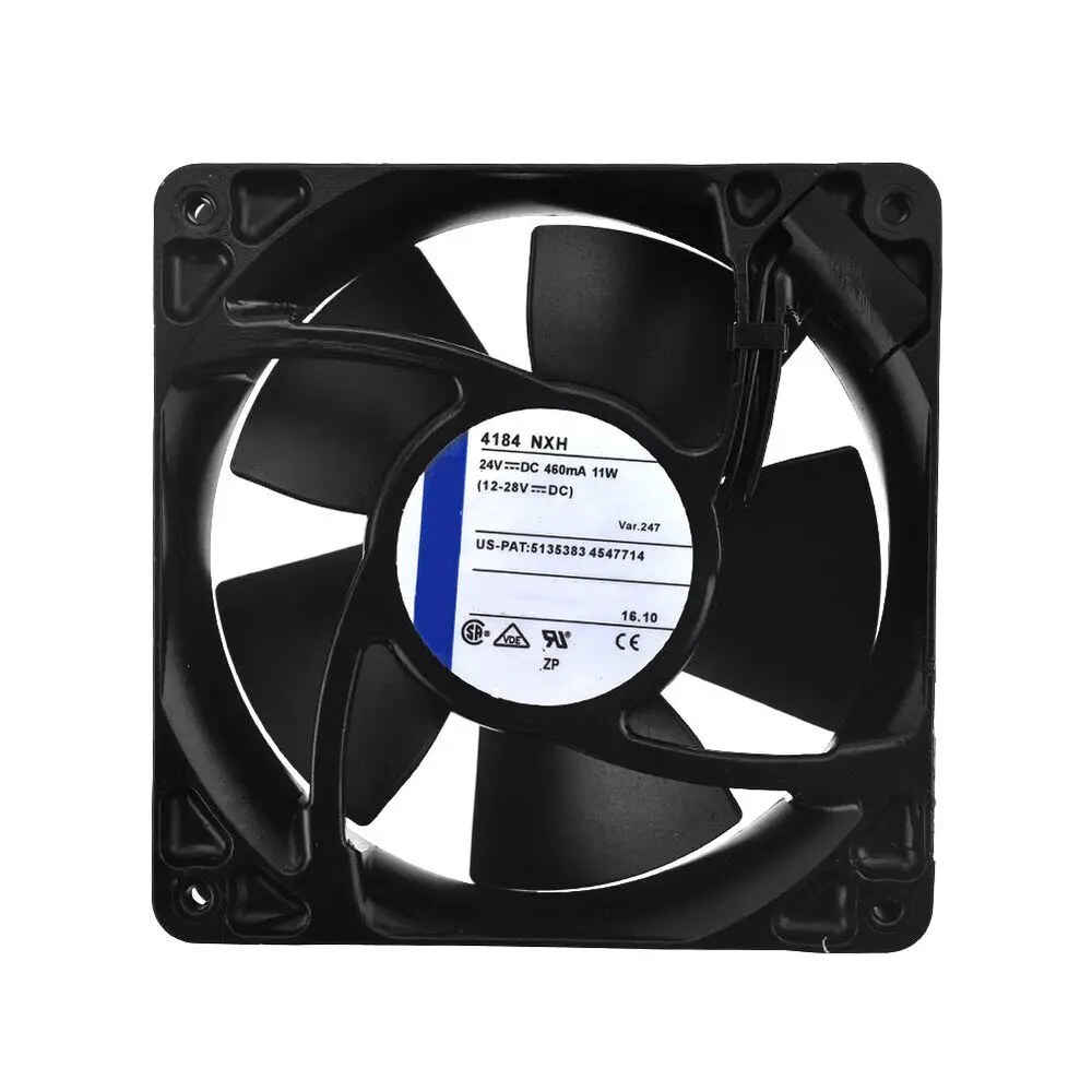 

Cooling Fan 4184NXH for 24VDC 120*120*38 460mA 11W