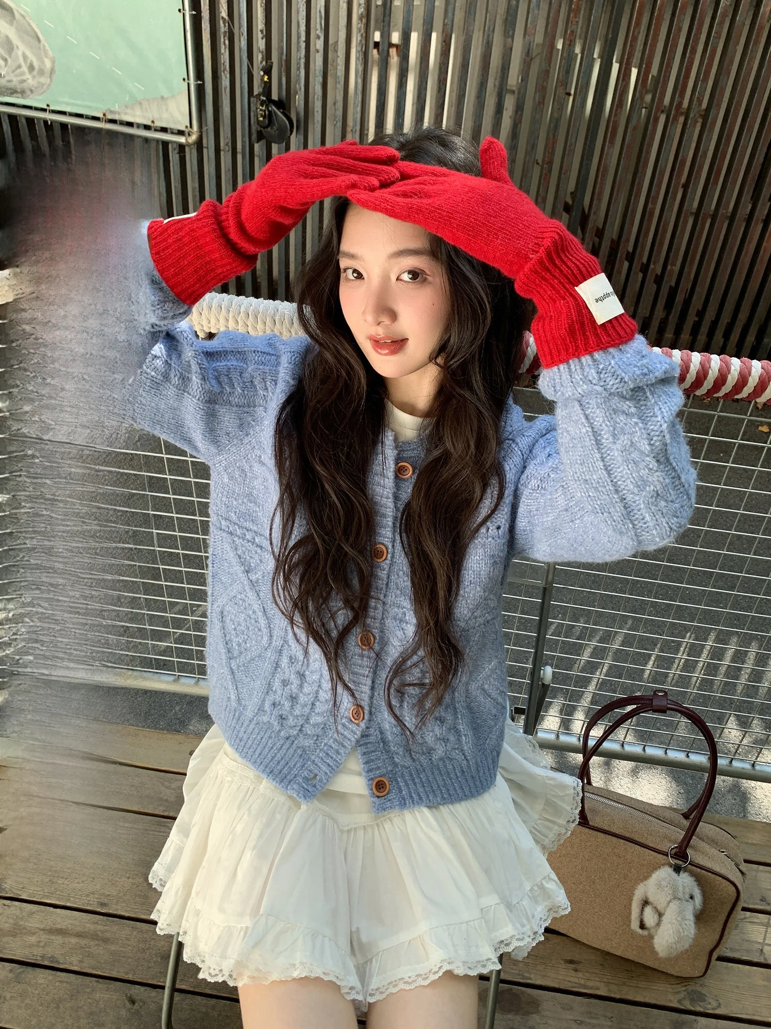 

Женский вязаный кардиган с отложным воротником, верхняя одежда для весны и зимы, новинка, красивый и таинственный, с длинными рукавами