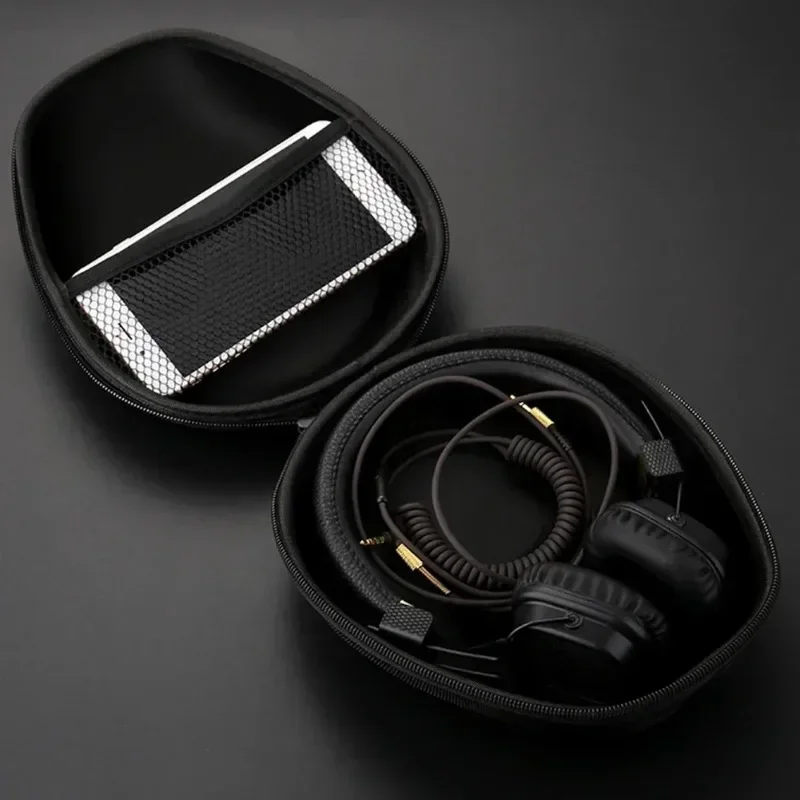 Earphone Case EVA Hard Shell Headset Protective Box Travel Headphone Carrying Bag for Xiaomi Audio-Technica Wireless Storage Bag