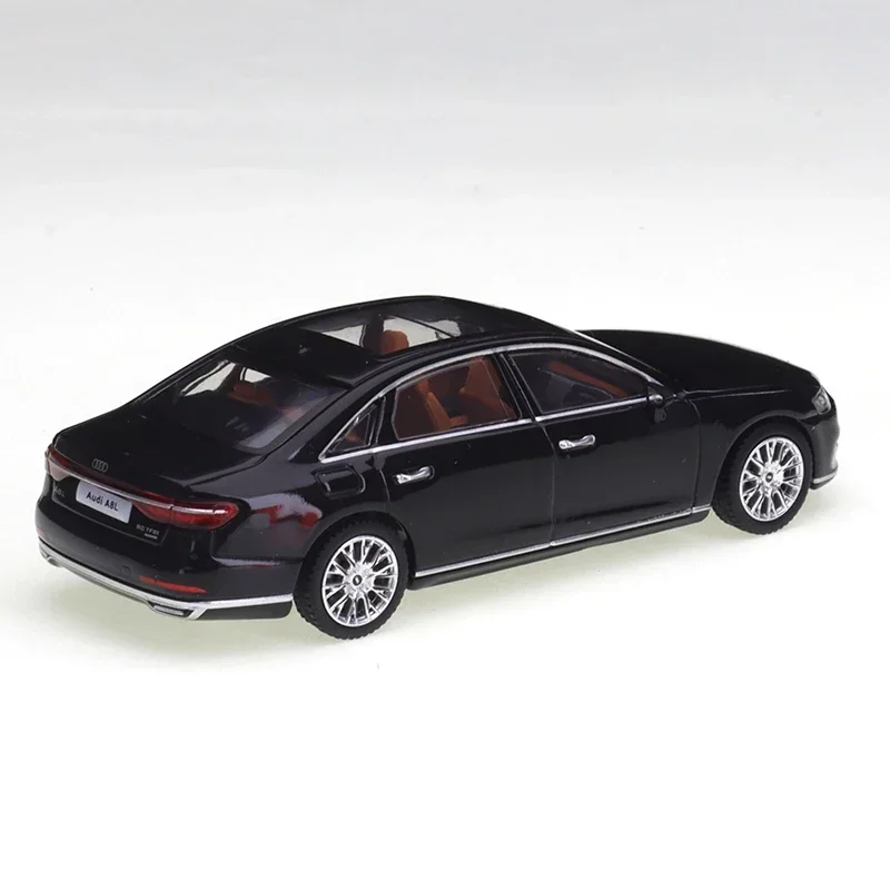 Jkm 1/64 Audi A8l Onafhankelijke Remschijven Auto 'S Gelegeerd Speelgoed Auto Spuitgieten Auto Model Ornamenten Cas Speelgoed