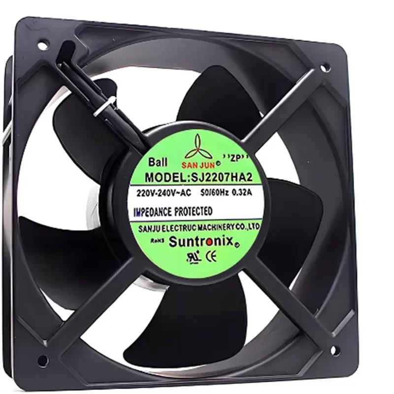 For SJ2207HA2 new original Taiwan Sanju AC220V fan 20572 large air volume axial flow cooling fan