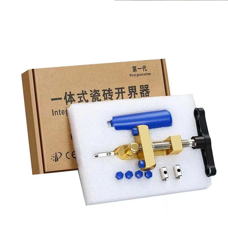2 In 1 Diamond Glass Cutter for Glass Tile Cutting Glass Cutter Set Manual Construction Tool Tile Cutter