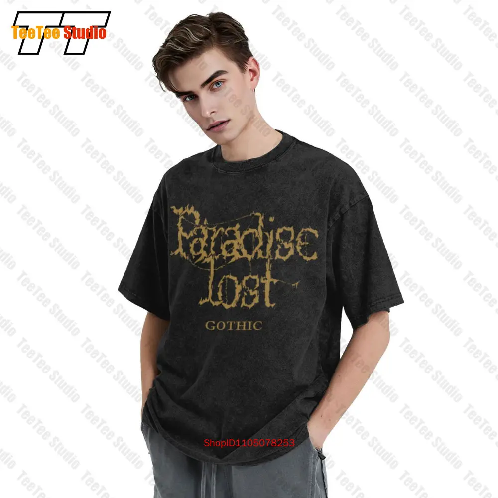 تي شيرت Paradise Lost'Gothic' Vintage كبير الحجم 47L1