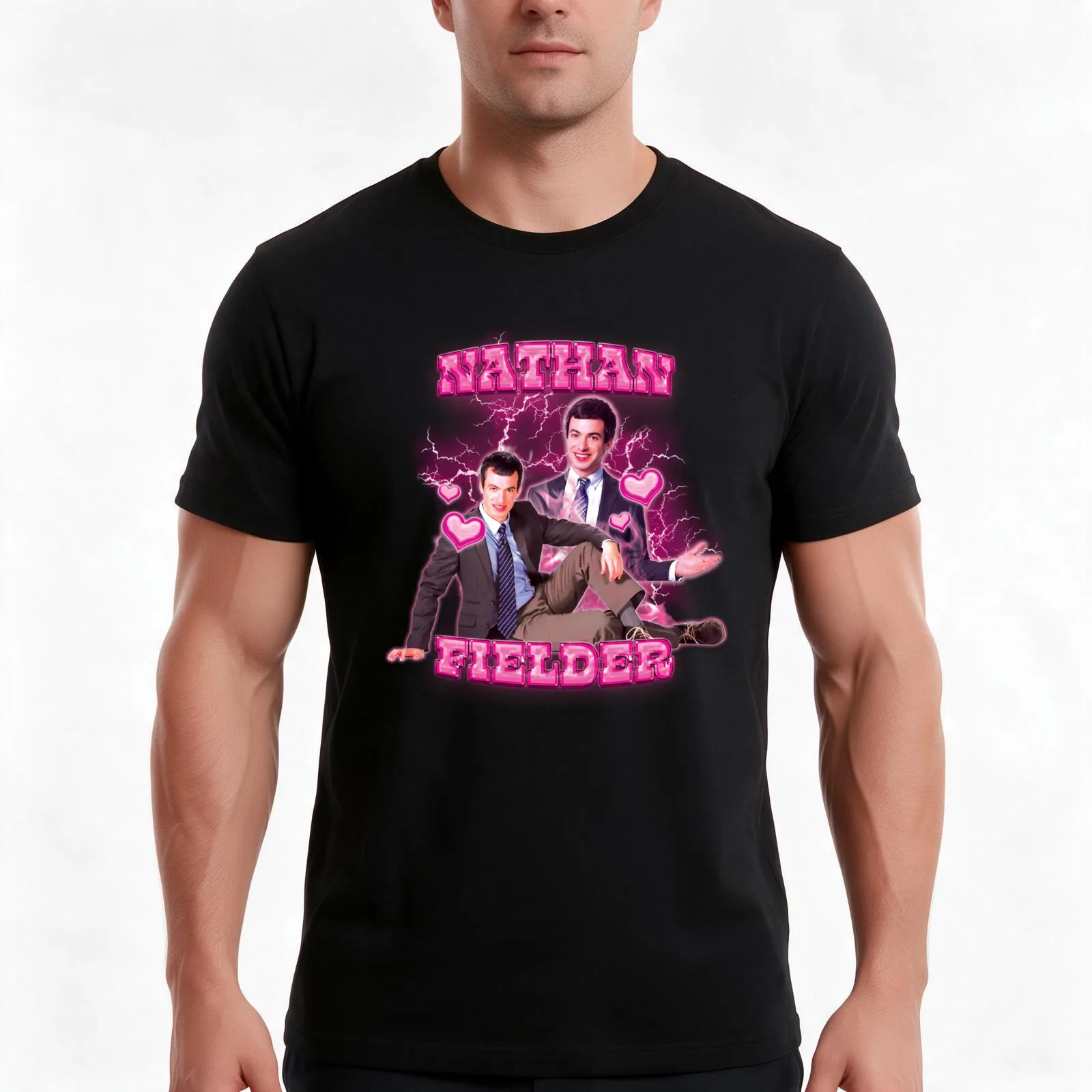 Nathan Fielder Nathan For You 90s Vintage Bootleg Sx T-Shirt, Summer Casual Cotton Tee, Oversized Streetwear Tops, 100% Cotton