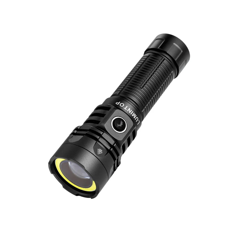 Lumintop W1 Max 500 Meters Distance 800LM USB Type-C Rechargeable Flashlight 21700  LED COB Combo  Light Flashlight