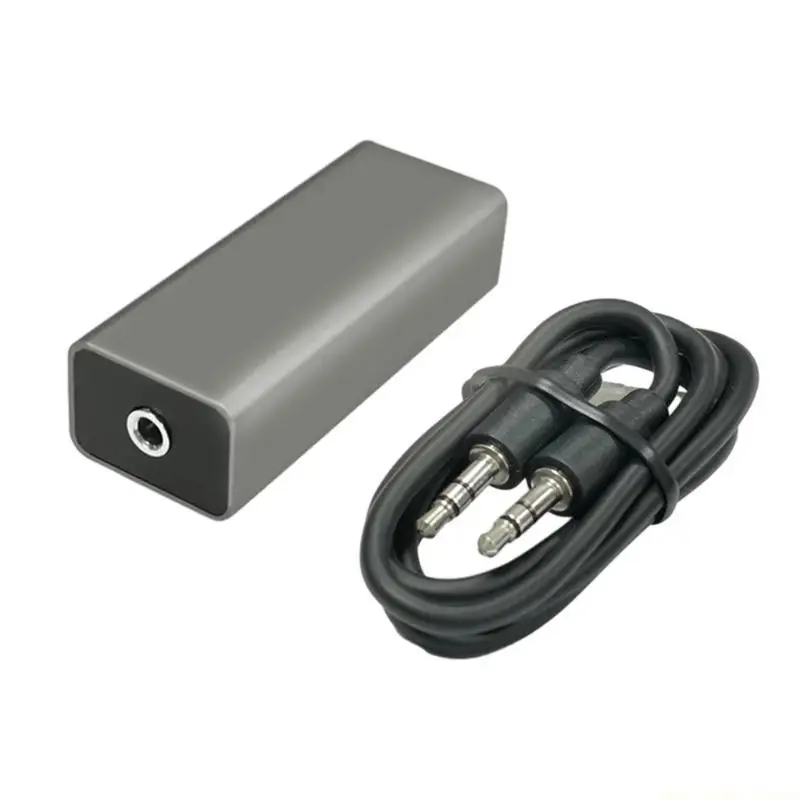 

F62C Enhances Music Experience Ground Loop Noise Isolator for Home Speaker System