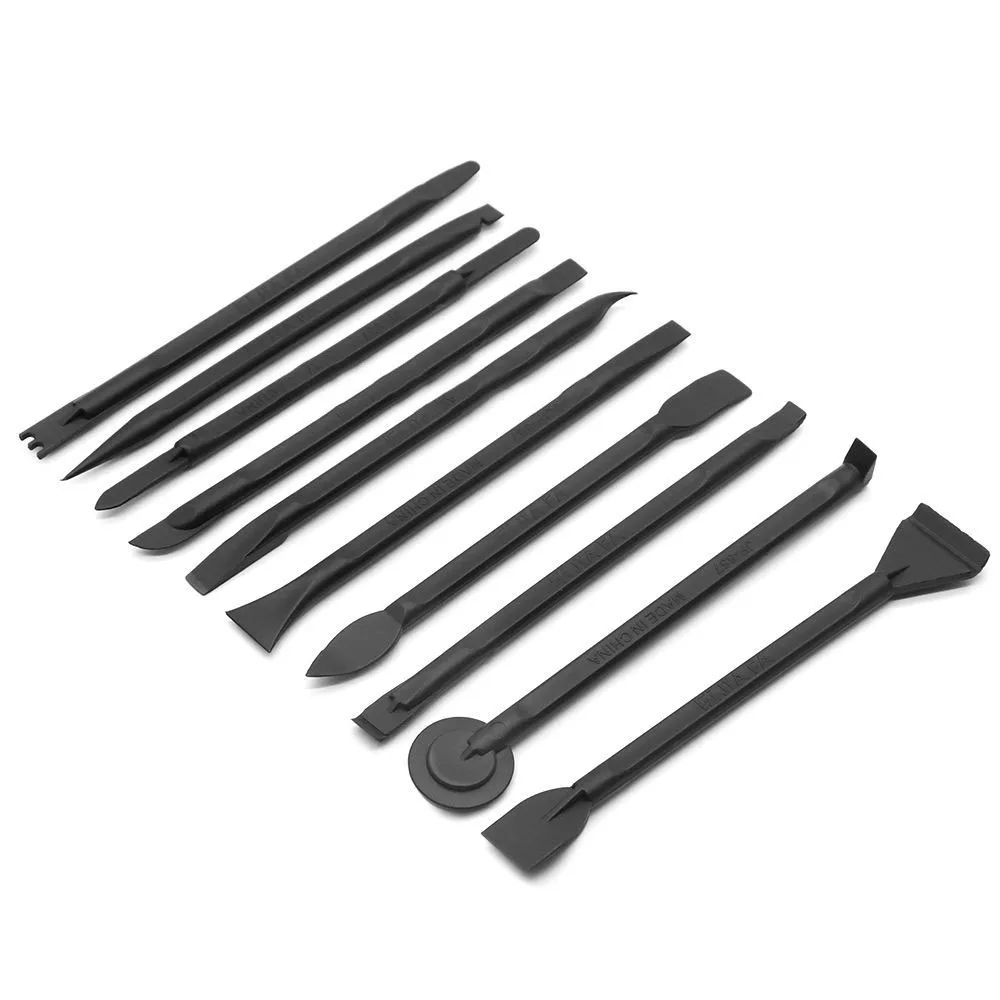 10PCS Phone Repair Tools Kit Disassembly Spudger Plastic Disassemble Crowbar Pry Opening Hand Tools Set for Mobile Phone Repair