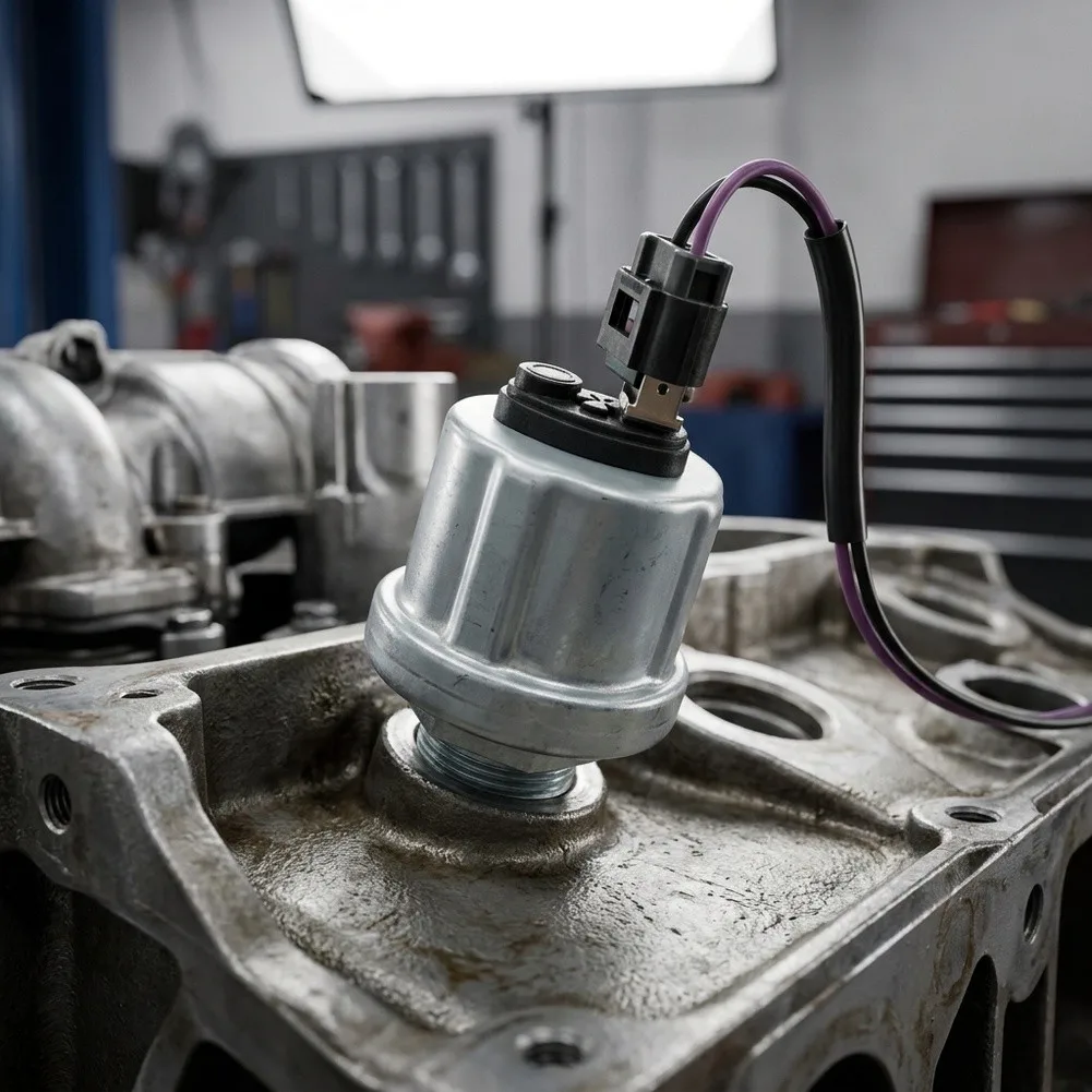 As Shown In The Picture Oil Pressure Sensor High Accuracy Pressure Sensor Car Engine Sensor Engine Part Sensor