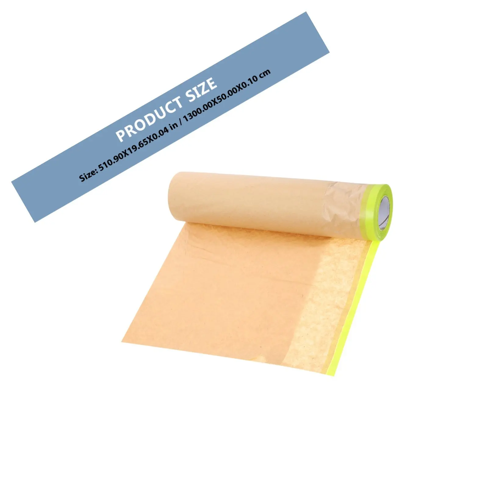 1 Roll Masking Paper High Quality Paint Masking Film for Furniture Car Wall Floor Covering Protective Adhesive Paper