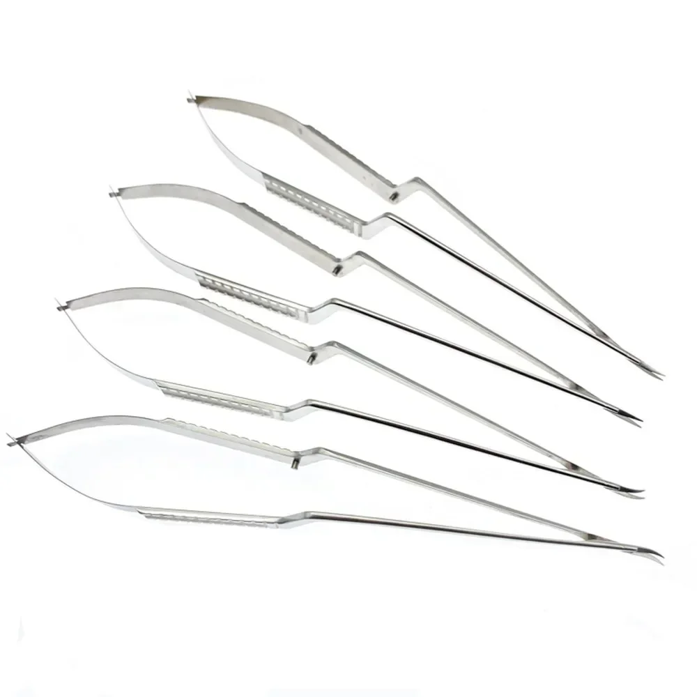Stainless Steel Microsurgical Scissors Neuro micro scissors Shark Blade 1pcs Neurosurgery instrument
