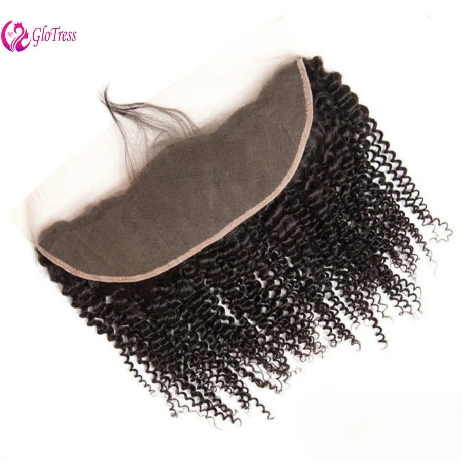 

12A Перуанские кудрявые вьющиеся 13x4 кружевные фронтальные прозрачные застежки бразильские девственные волосы Remy натуральный цвет удобные и прочные