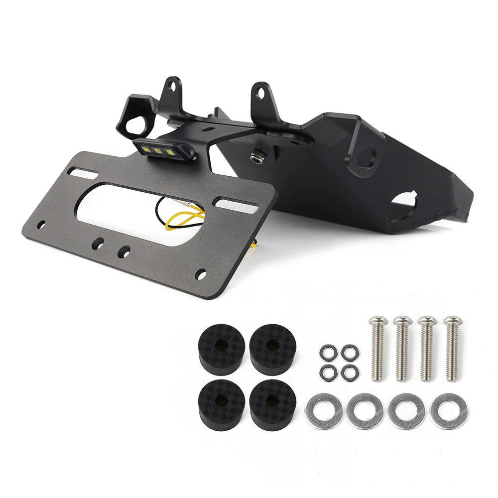 Motorcycle Fit For Ducati Monster 696 1100 EVO 795 659 796 License Plate Holder Bracket with Light Tail Tidy Fender Eliminator