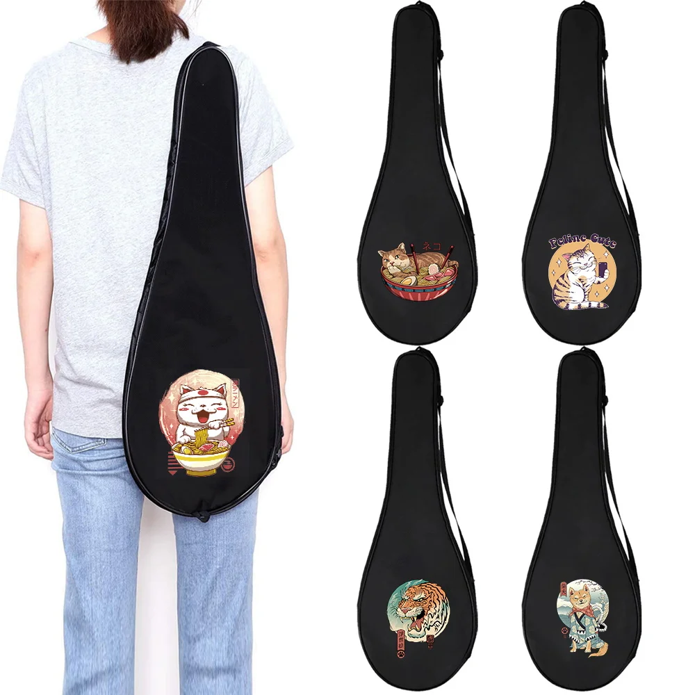 Men's and Women's Badminton Bag with Thick Shoulder Durable and Large Capacity Design Lightweight and Trendy Style