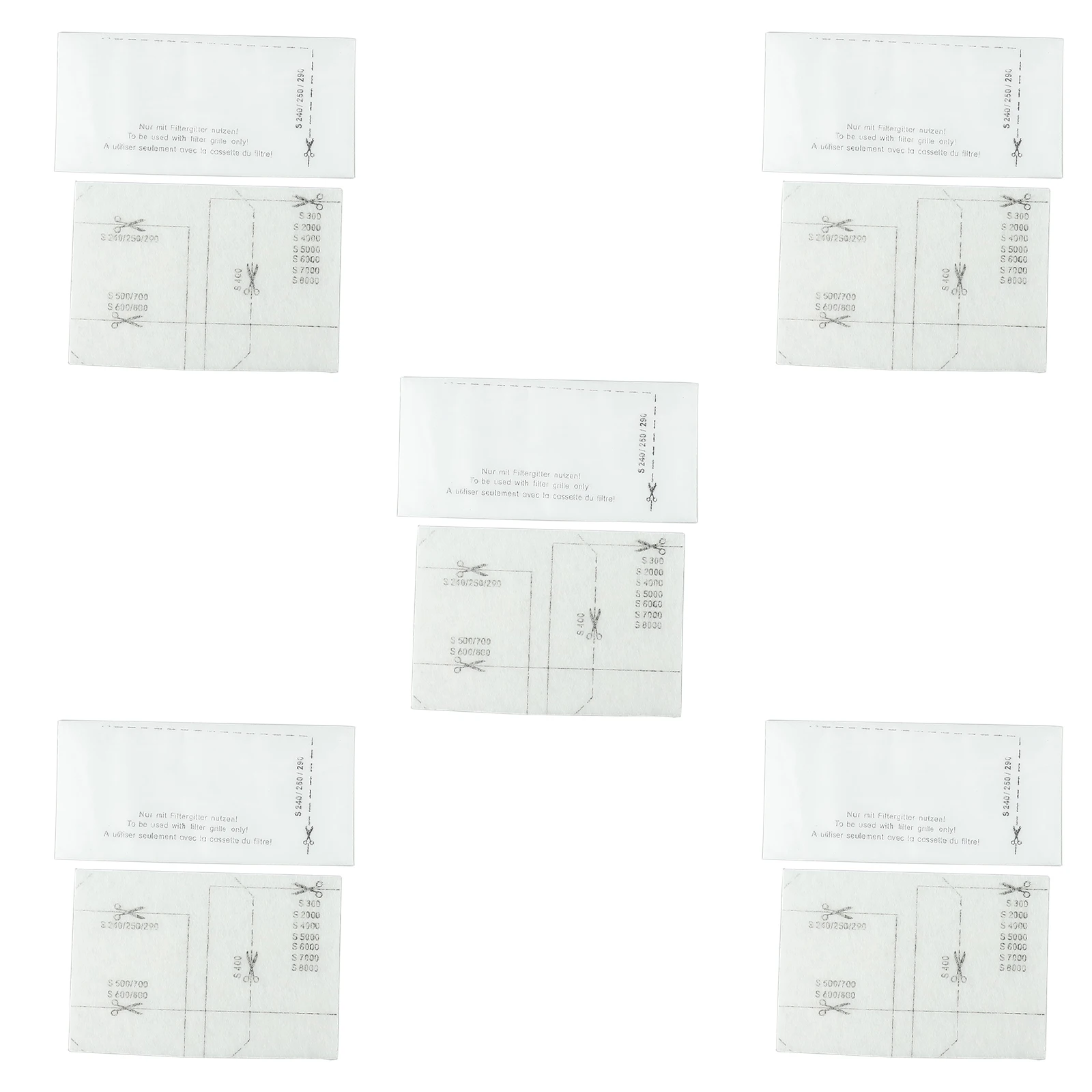 S240 S250 S290 Фильтр S400 S2000 S4000-S7000 Сменный пылесос Air Clean для Miele S300 S500 Практичный