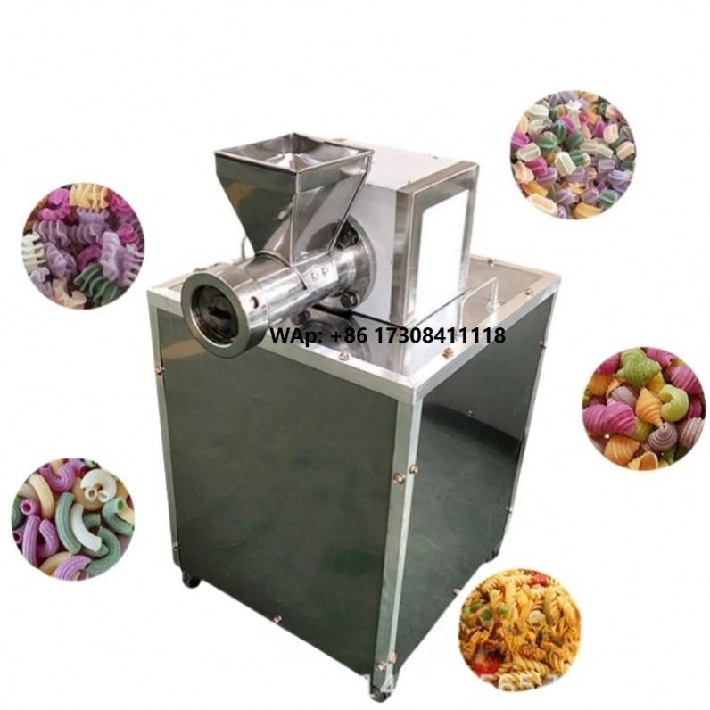 Automatic Electric Pasta Macaroni Make Machine Hollow Tube Noodles Forming Spaghetti  Pasta Making Machine
