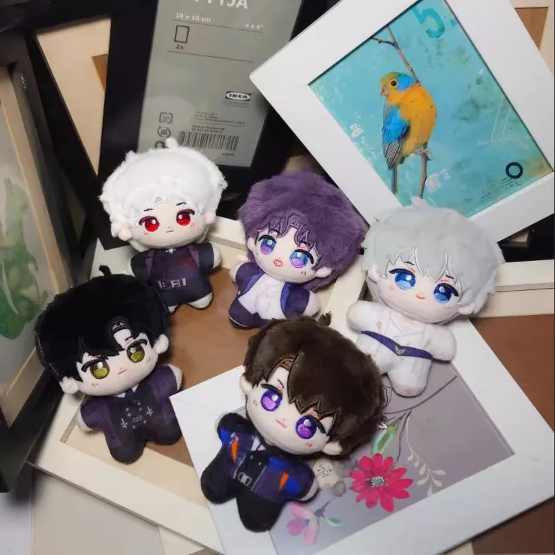 10cm jogo amor e espaço profundo sylus kawaii cosplay mini estrela do mar algodão boneca anime pingentes plushies chaveiro brinquedo figuras presente