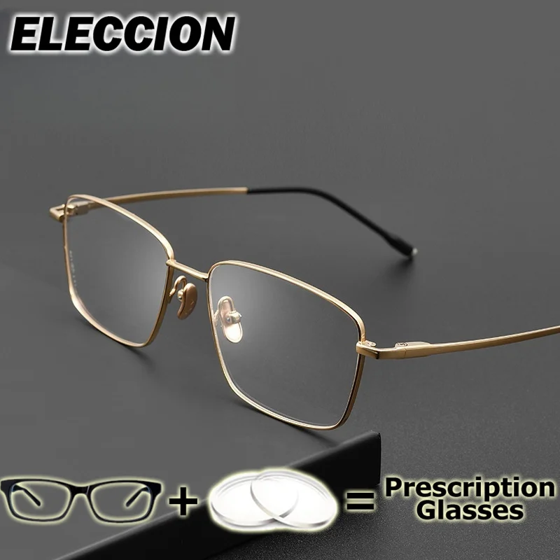 

ELECCION Prescription Glasses Presbyopia Myopia Reading Glasses Women Men Ultra Thin Light Flexible Optical Eyewear Multifocal