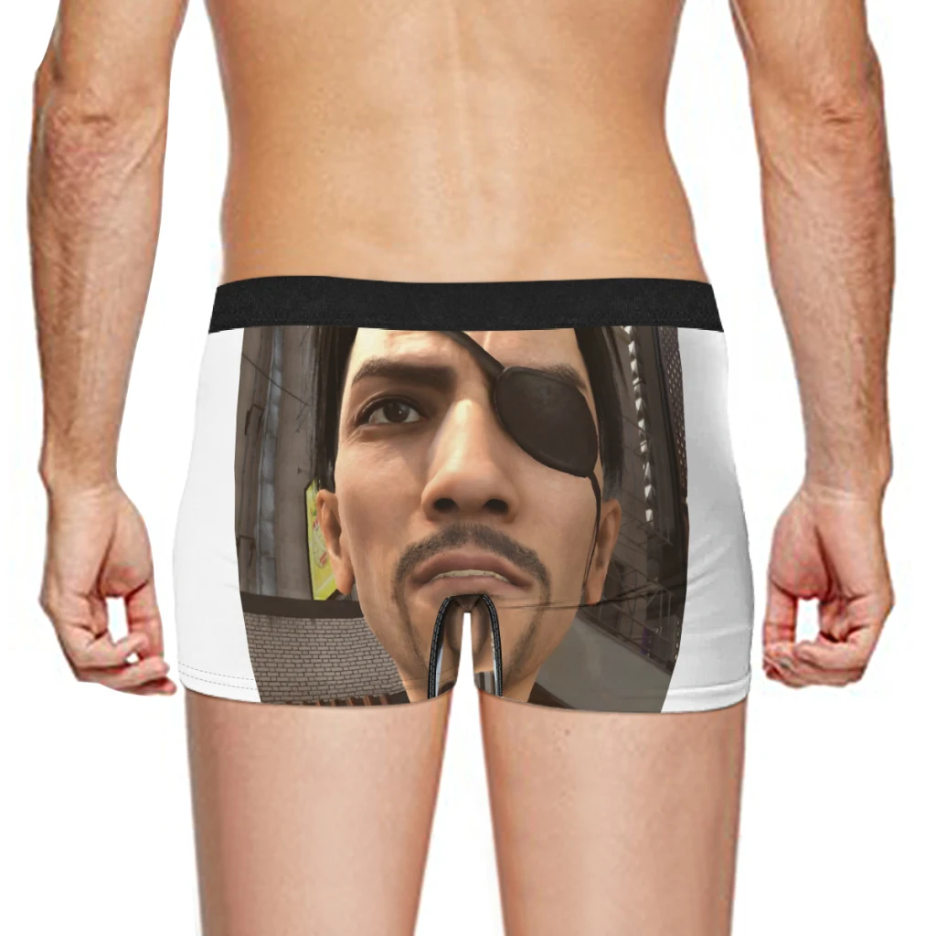 Goro Majima Boxer Men's Panties Underpants Male  Breathable Man Boxershorts Underwear For Men