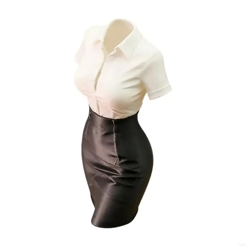 Elegant 3D Printed Office Lady Bust Statue For Desk Decoration And Birthday Gift 55KF