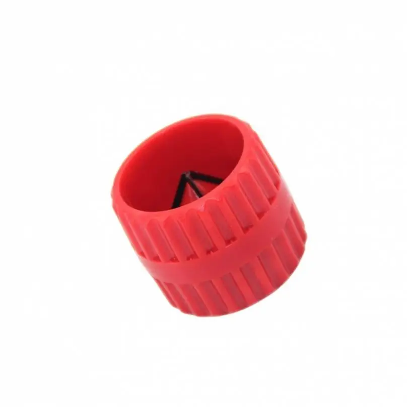 5 - 38mm Red Round Thickened Copper Tube Chamfer Hand Chamfering Deburr Tool for Tube Metal Internal / External Deburring Tools