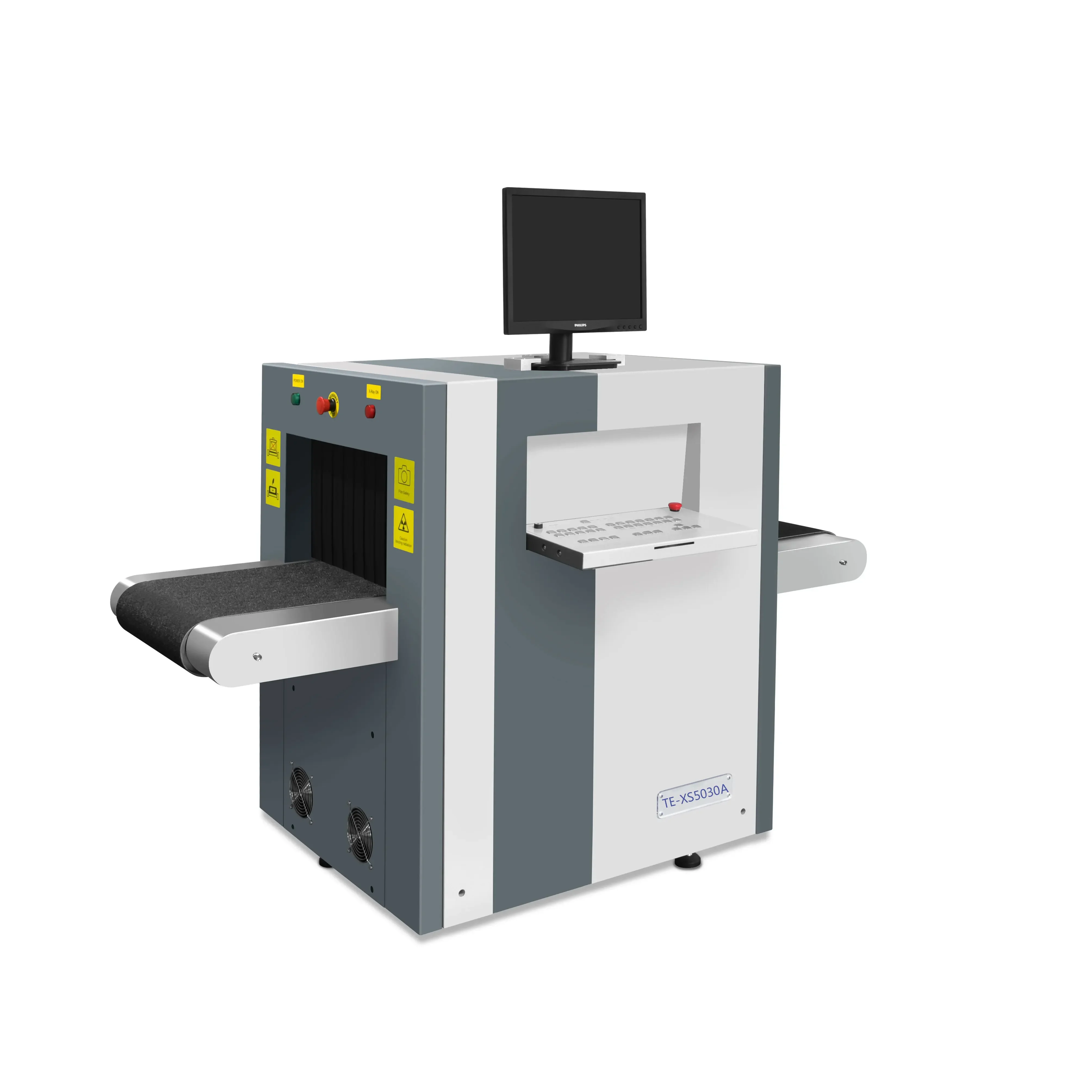 x-ray baggage inspection machine for security