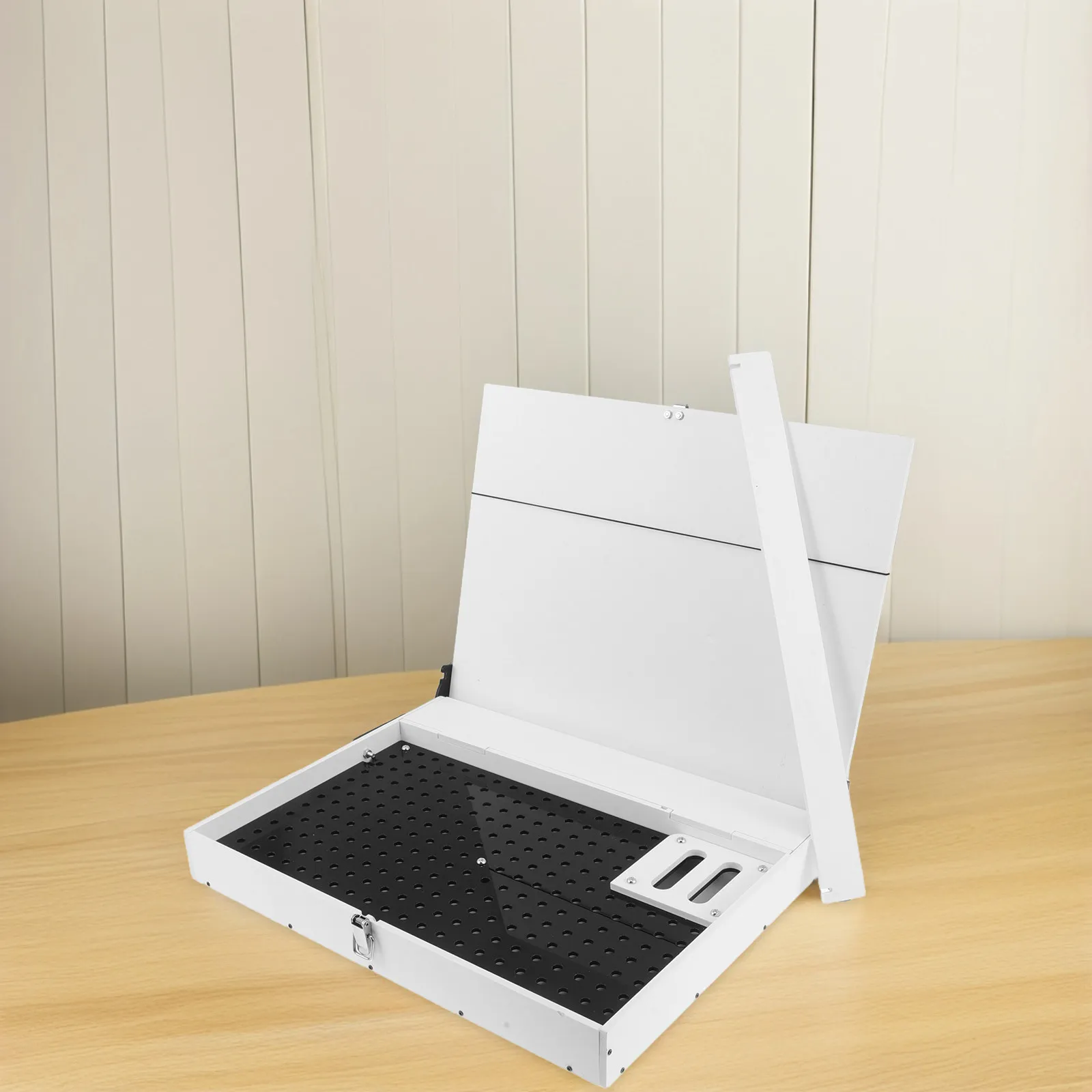 Plastic DIY Shelf Stand Tool Drawer Storage Container White for Action Figures Accessories Painting Tool Organizer Rack High