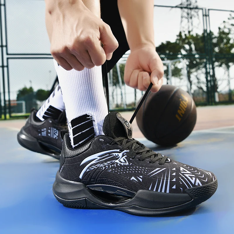 Men Women Basketball Shoes Fashion Lightweight Breathable Sports Shoes Training Athletic Sneakers Men Zapatos Casuales De Hombre