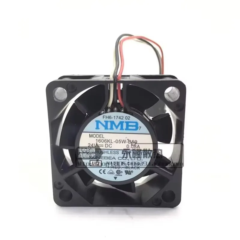 Original 1606KL-05W-B59 24V 0.08A 4CM 40 * 40 * 15MM FANUC CNC Machine Cooling Fan