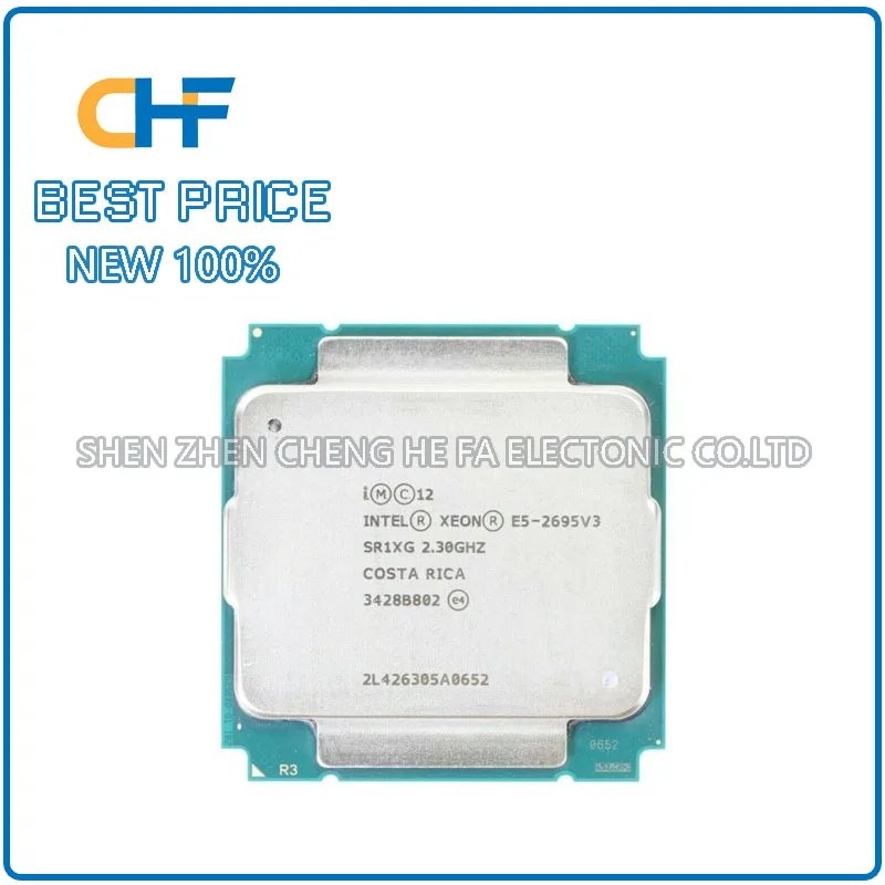 Intel Xeon E5 2695V3 14 Core 28 Thread 2.30GHz 120W LGA2011 CPU processor E5-2695V3