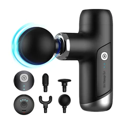 Factory New Patent Sport Body Deep Tissue Cordless Mini Massage Gun Professional Booster Electric Relax Muscle Massage Gun
