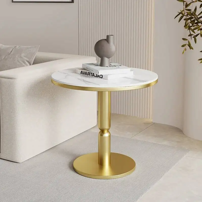 Picture 4: Marble Centerpiece Coffee Table Black Designer Round Modern Coffee Table Side Modern Mini Nordic Mesa De Centro Sala Furniture