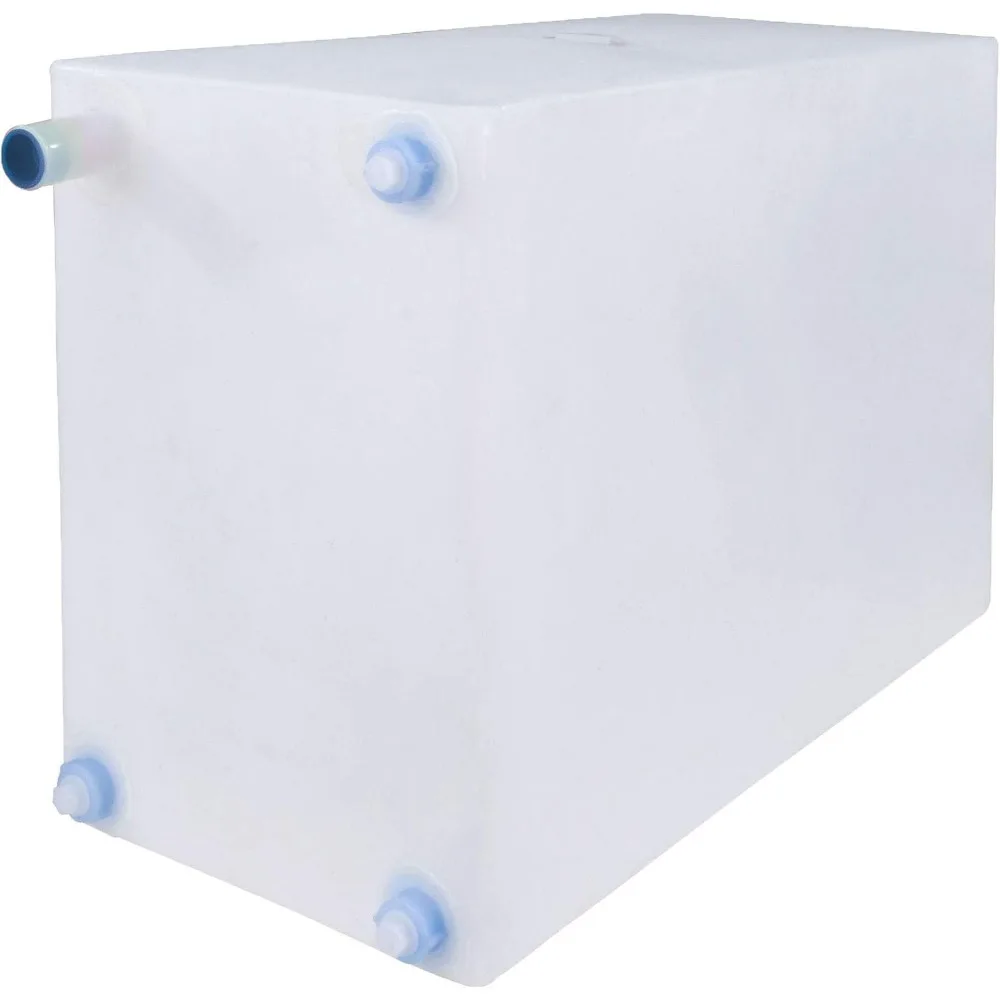 Tanques de agua duales de 10 y 16 galones para camiones de comida: paquete combinado de agua dulce y gris