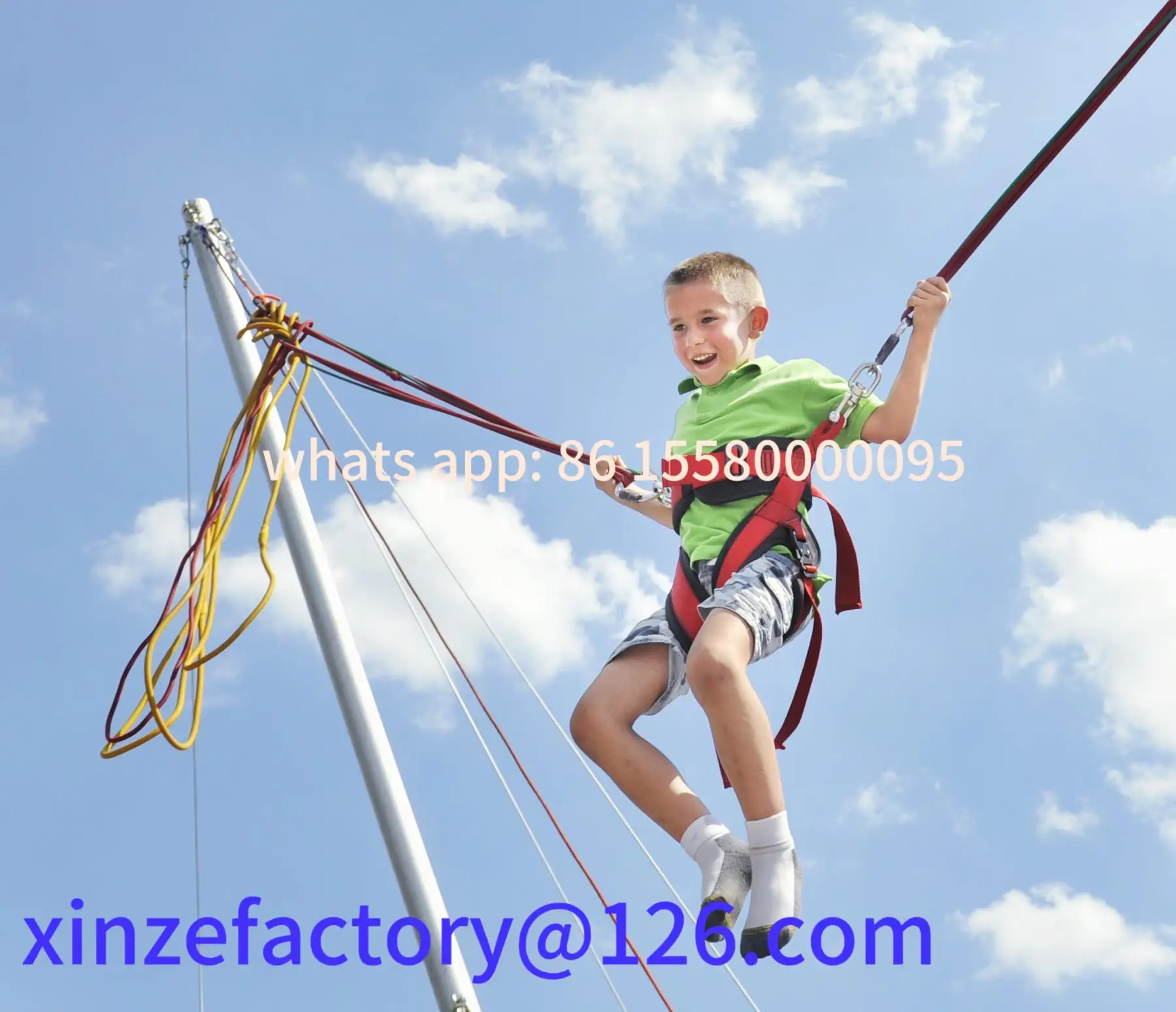 

Be suitable for Kids Jumper Swing Set for Indoor and Outdoor, Flyer Swing Bungee
