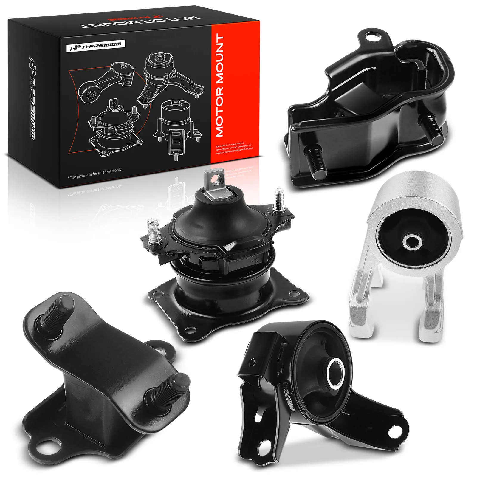 A-Premium 5pcs Engine Motor & Transmission Mount for Honda Odyssey 2005-2006