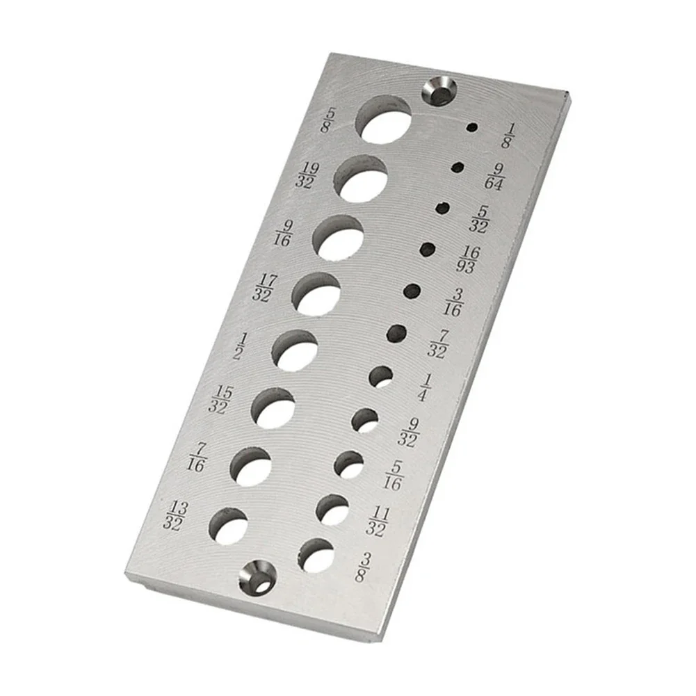 Woodworking Doweling Plate Tool for Accurate Concealed Hinge Installation Compatible with For imperial and Metric Sizes
