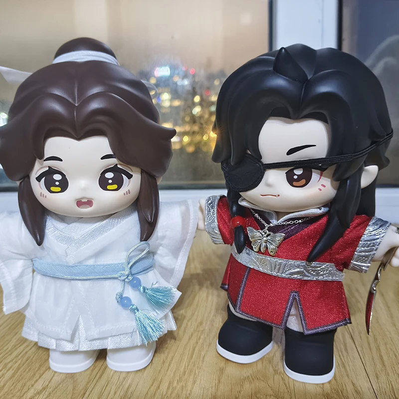 Genuine Tianguancifu Minidoll Official Animation The Hua Cheng Xie Lian Jotos Doll Reloading Action Figure Collection Kids Gifts