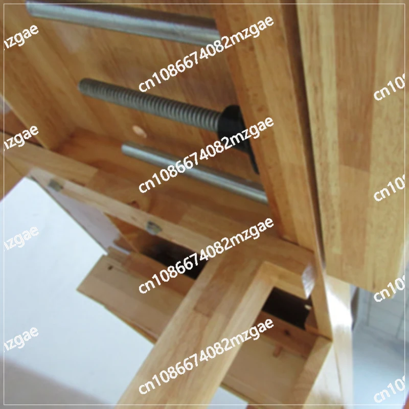 Multifunctional Woodworking Workbench Console Beech Wood Workbench Diy Manual Carpentry Solid Wood Table With Clamp YL-151-A